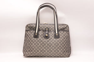 Louis Vuitton Mini Lin Mary Kate Blue Shopper