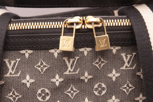 Louis Vuitton Mini Lin Mary Kate Blue Shopper