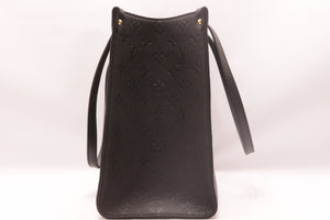 Louis Vuitton Onthego MM Empreinte Noir