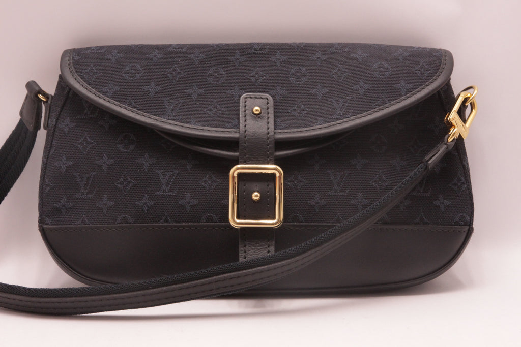 Louis Vuitton Mini Lin Marjorie Pochette Dunkelblau