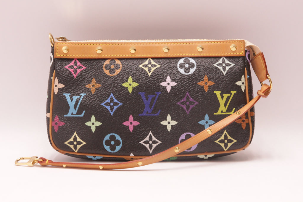 Louis Vuitton Pochette Accessoires Multicolor Black