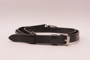 Louis Vuitton Leder Schulterriemen Silber Hardware