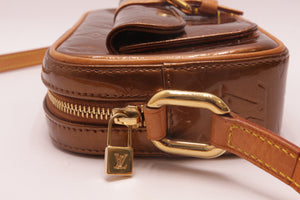 Louis Vuitton Christy MM Monogram Vernis Bronze