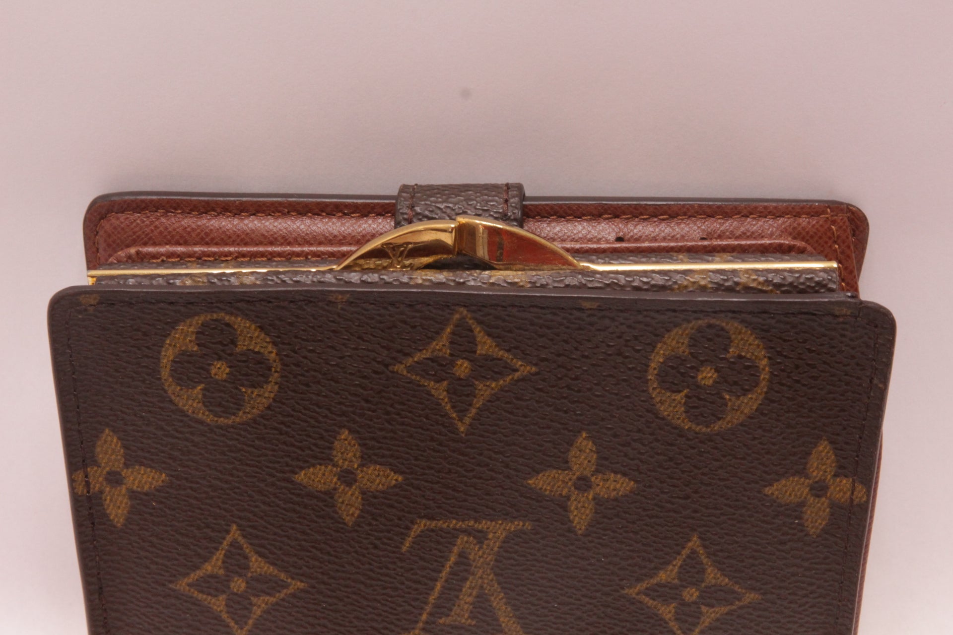 Louis Vuitton Viennois Monogram Geldbörse