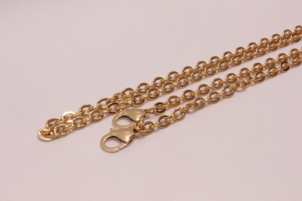 Louis Vuitton Schulterriemen Umhängerriemen Chain Strap 114 cm (Vergoldet)
