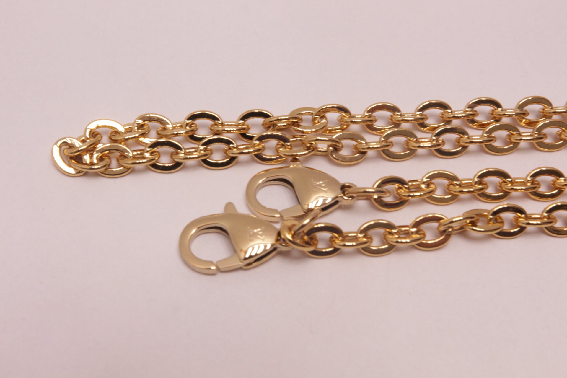 Louis Vuitton Schulterriemen Umhängerriemen Chain Strap 114 cm (Vergoldet)