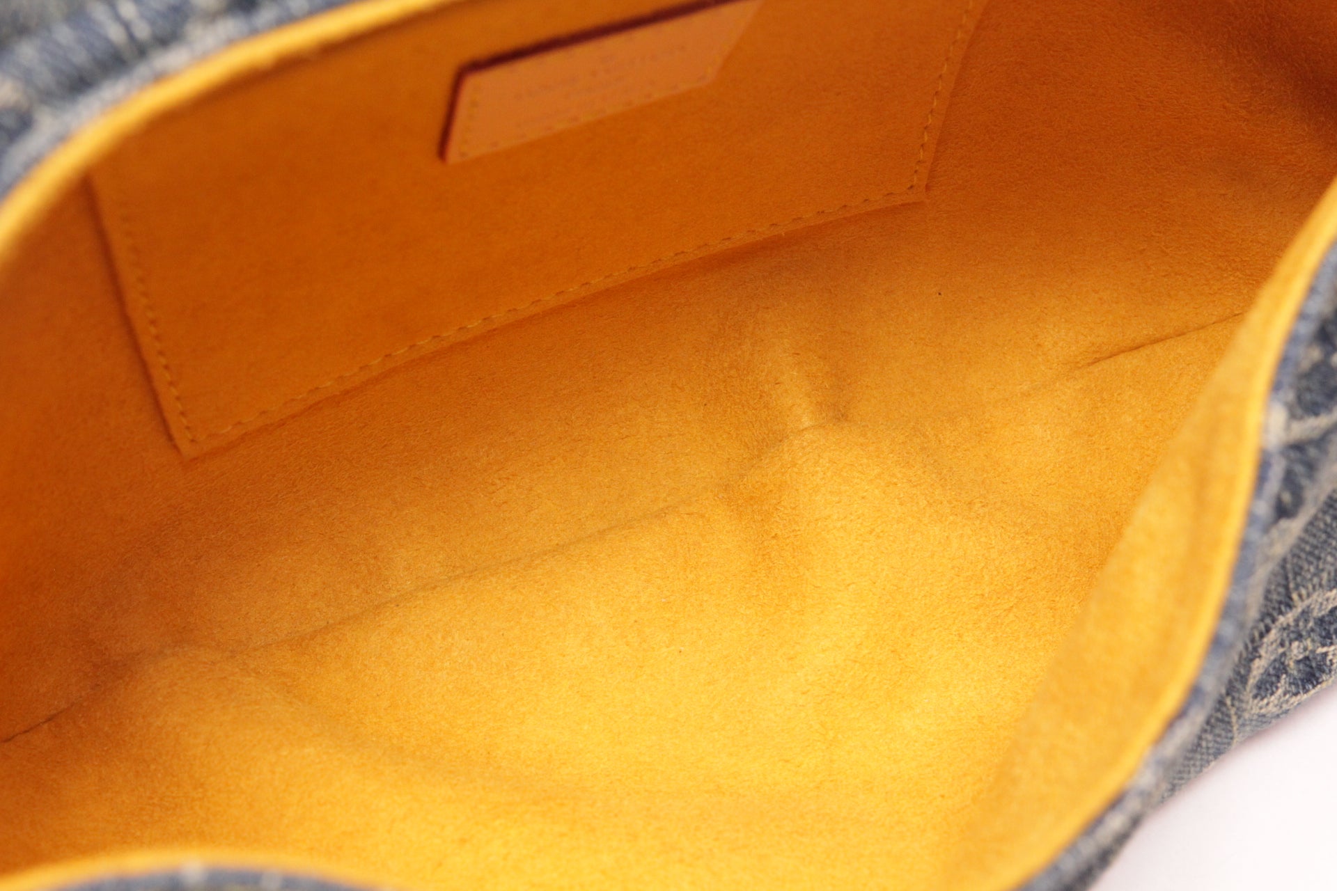 Louis Vuitton Mini Pleaty Denim Bag Blue