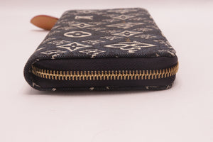 Louis Vuitton 1854 Zippy Blau/Weiss