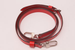 Louis Vuitton Leder Schulterriemen Rot