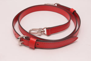 Louis Vuitton Leder Schulterriemen Rot