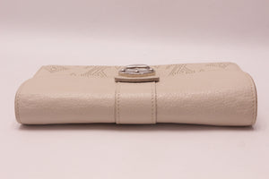 Louis Vuitton Mahina Amelia Ivory Leder Geldbörse