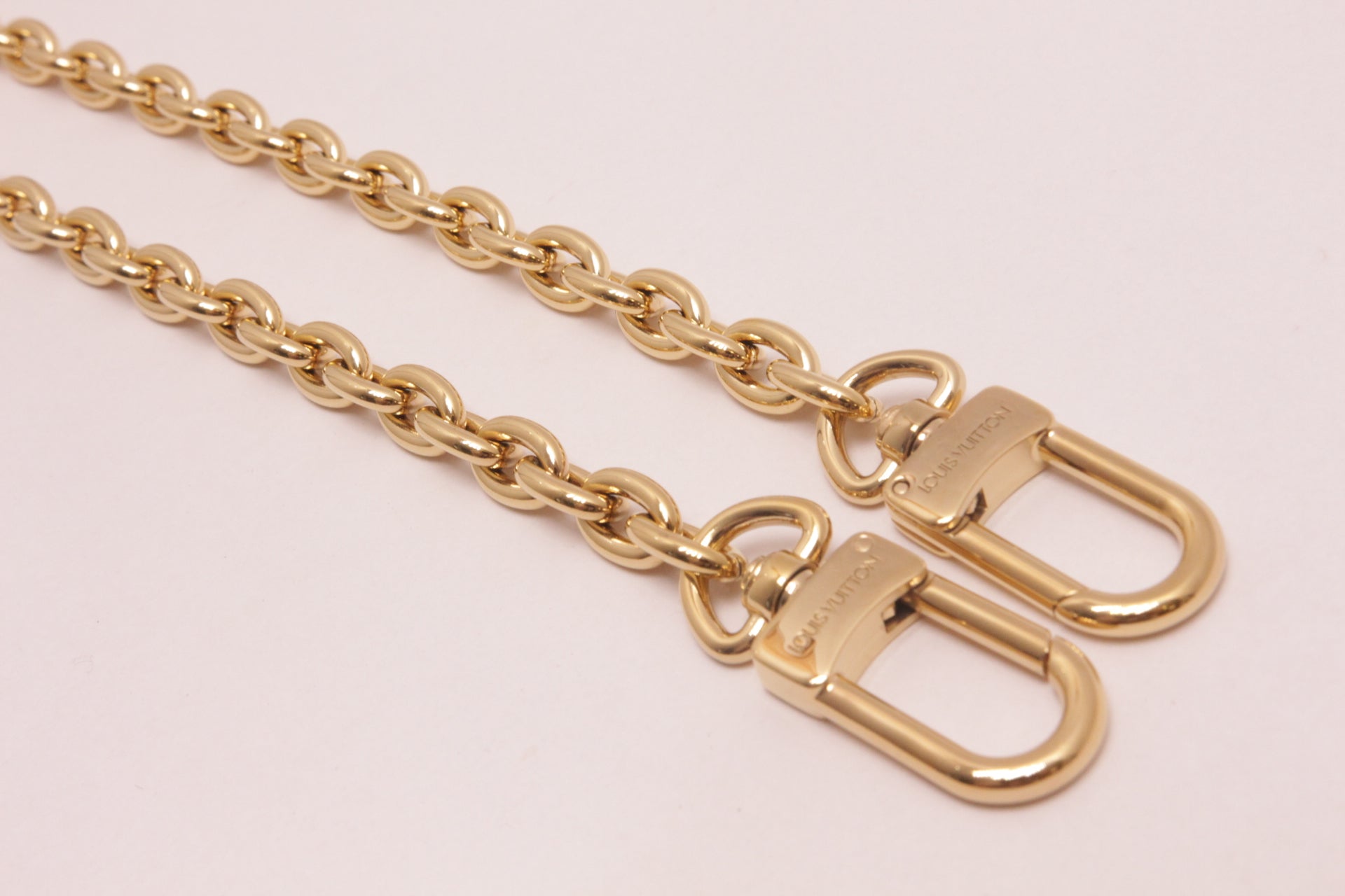 Louis Vuitton Schulterriemen Umhängerriemen Chain Strap 52 cm (Vergoldet)