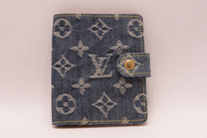 Louis Vuitton Monogram Denim Mini Agenda Tagesplaner