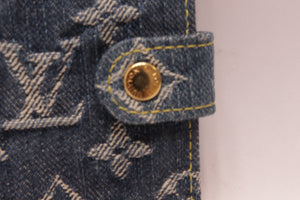 Louis Vuitton Monogram Denim Mini Agenda Tagesplaner
