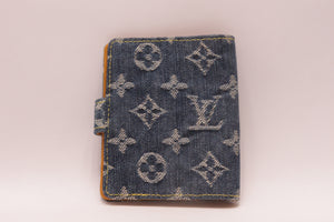 Louis Vuitton Monogram Denim Mini Agenda Tagesplaner