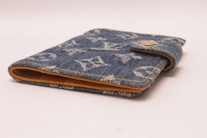Louis Vuitton Monogram Denim Mini Agenda Tagesplaner