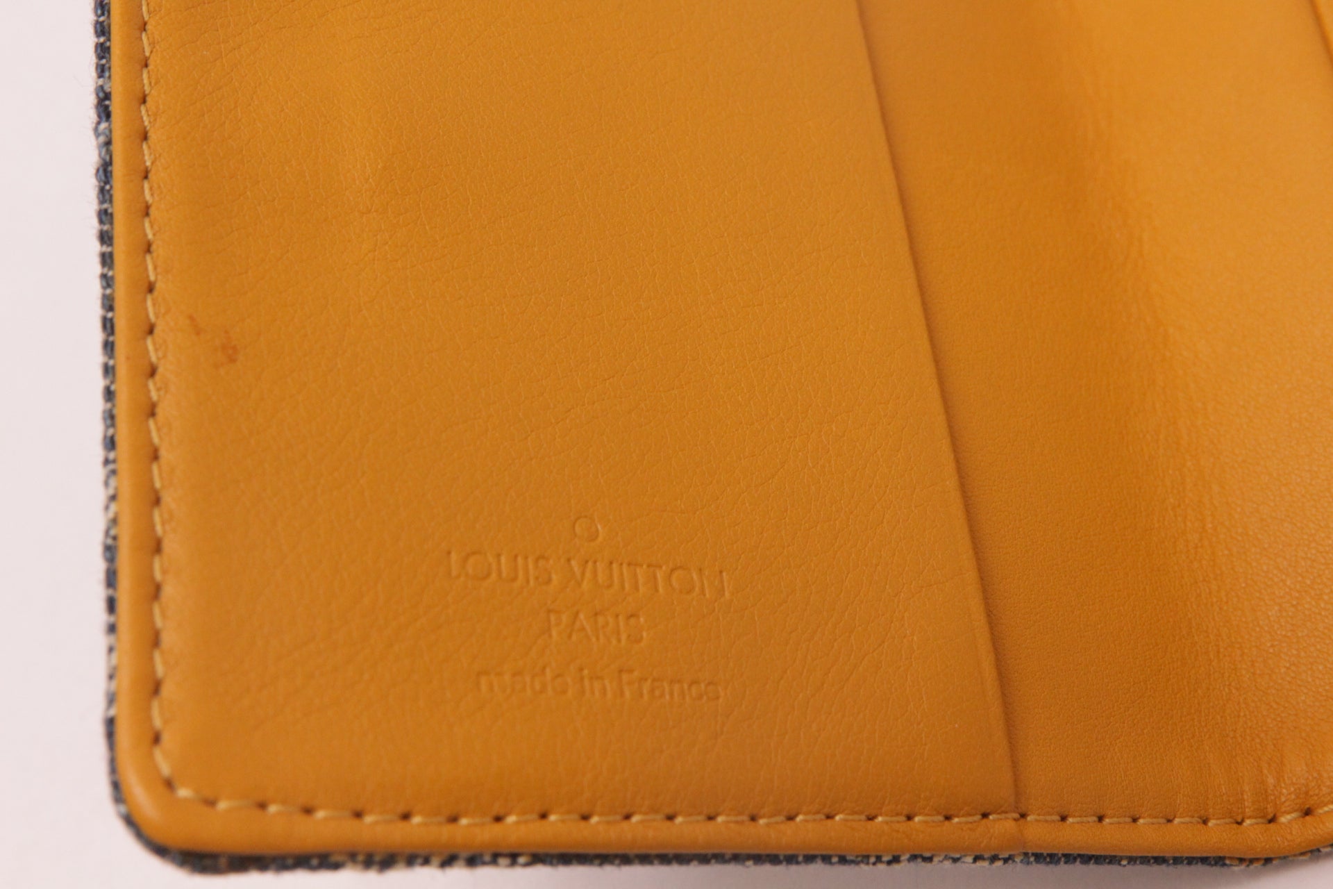 Louis Vuitton Monogram Denim Mini Agenda Tagesplaner