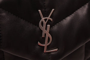 Yves Saint Laurent Puffer Toy aus Lammleder Noir