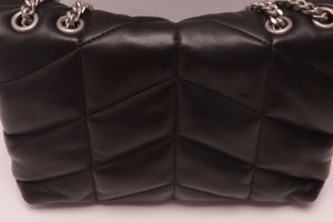 Yves Saint Laurent Puffer Toy aus Lammleder Noir