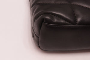 Yves Saint Laurent Puffer Toy aus Lammleder Noir
