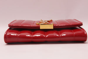 Yves Saint Laurent Geldbörse Lackleder