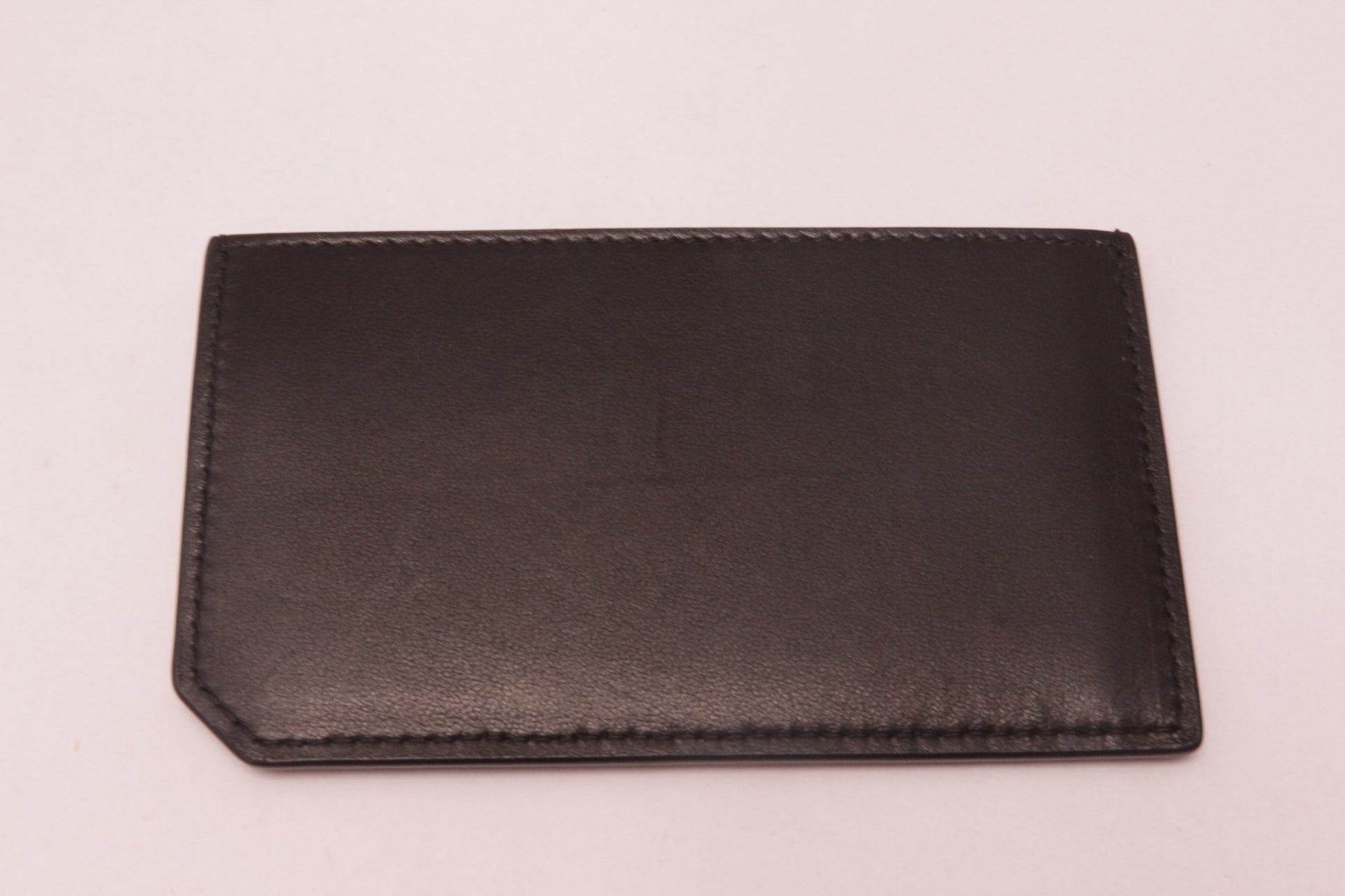 Yves Saint Laurent Kartenetui aus Lammleder Noir
