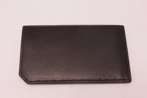 Yves Saint Laurent Kartenetui aus Lammleder Noir
