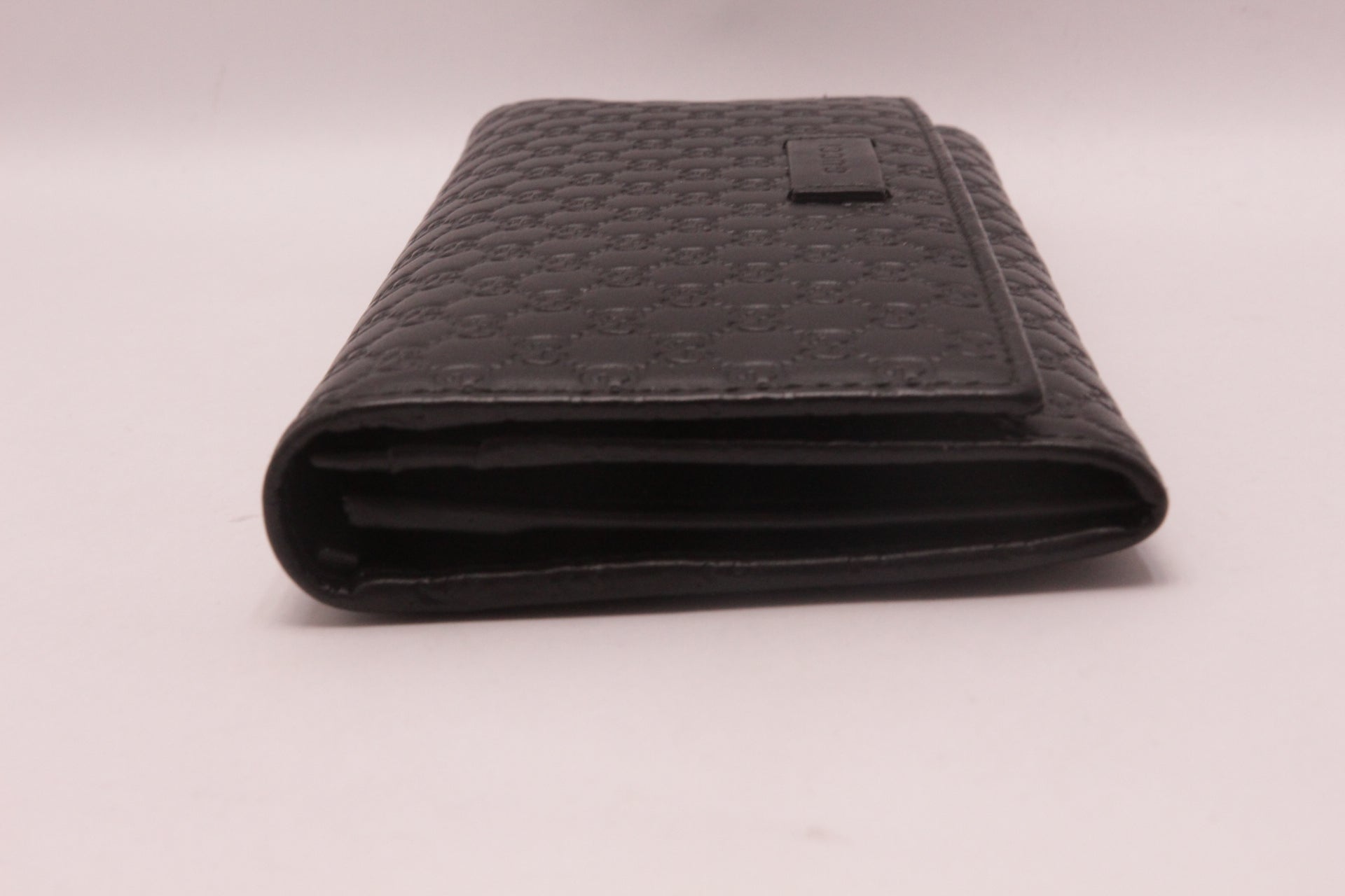 Gucci Micro Guccissima Leder Geldbörse