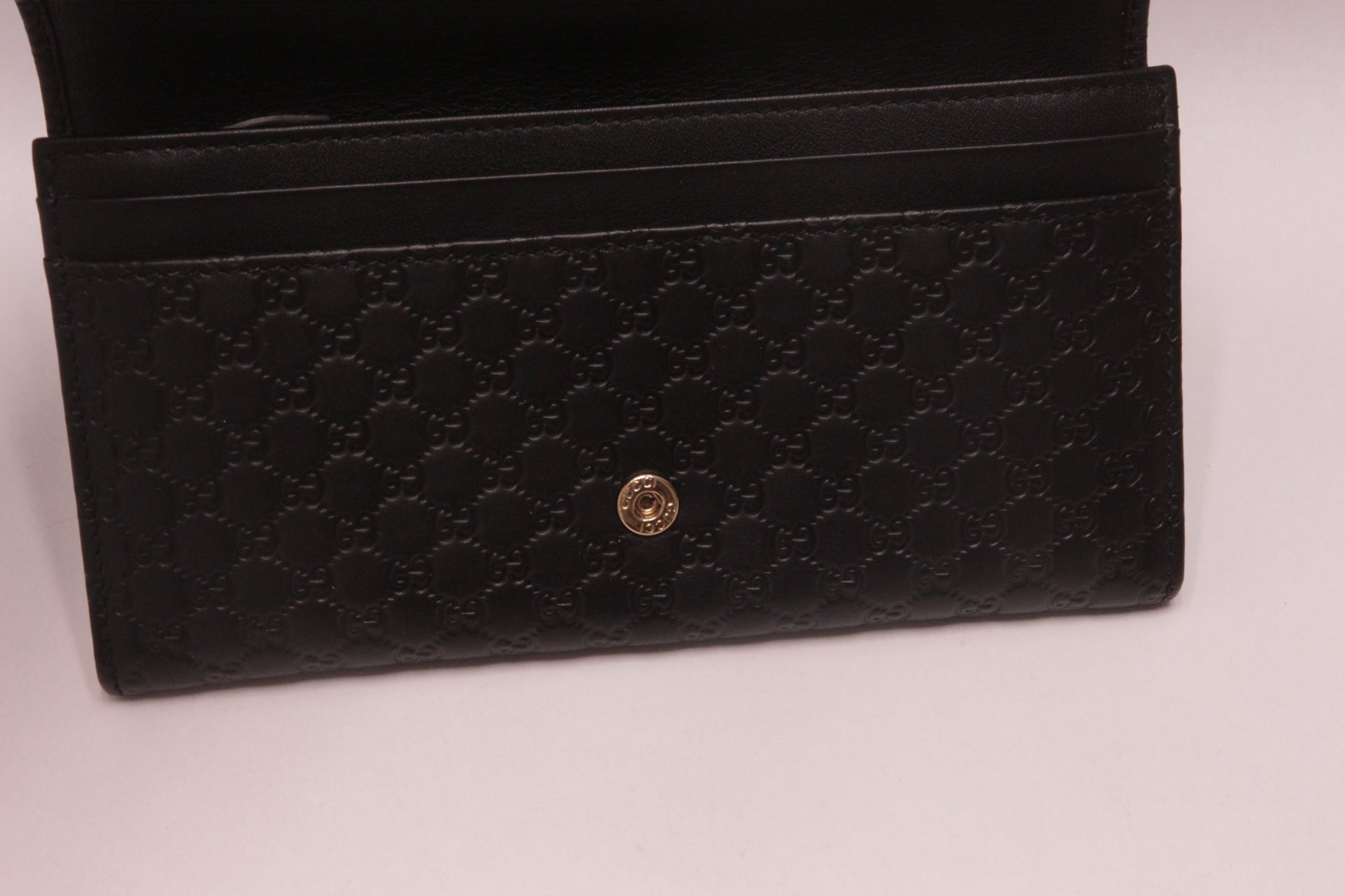 Gucci Micro Guccissima Leder Geldbörse