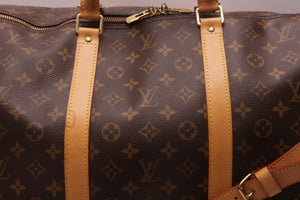 Louis Vuitton Keepall 60 Monogram Bandouliere Weekender