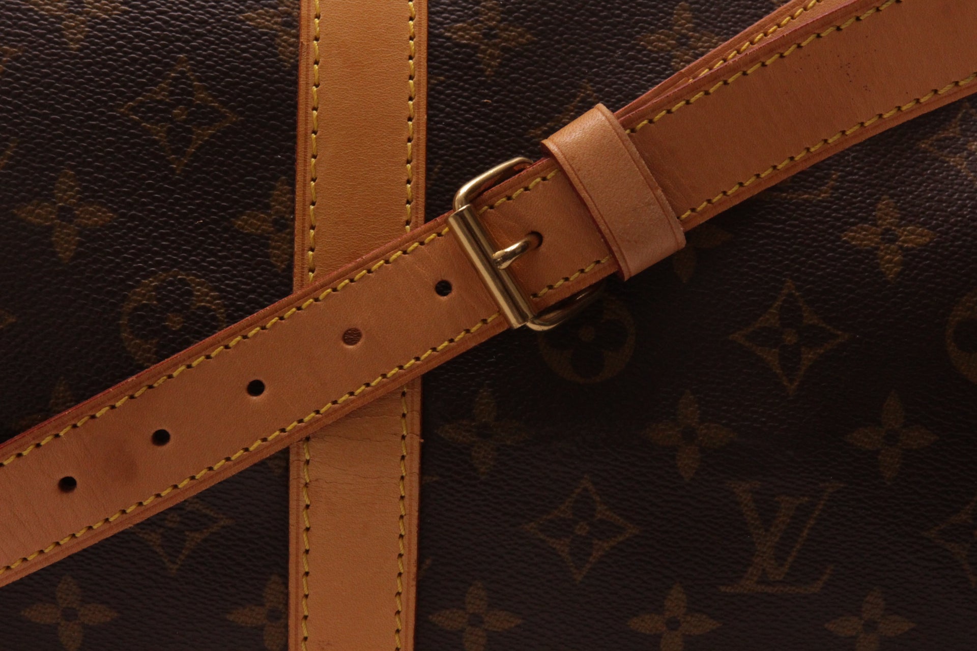 Louis Vuitton Keepall 60 Monogram Bandouliere Weekender
