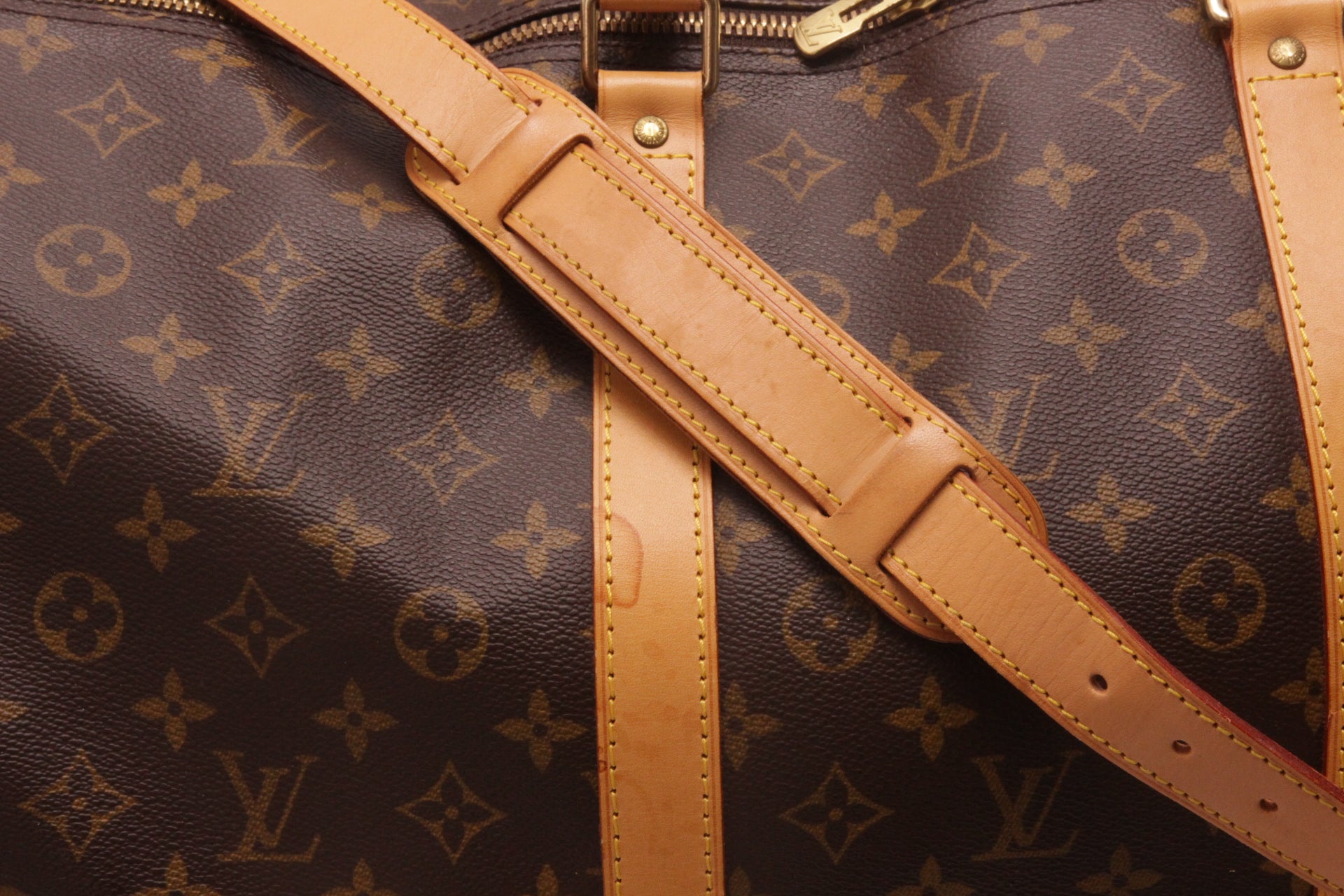 Louis Vuitton Keepall 60 Monogram Bandouliere Weekender