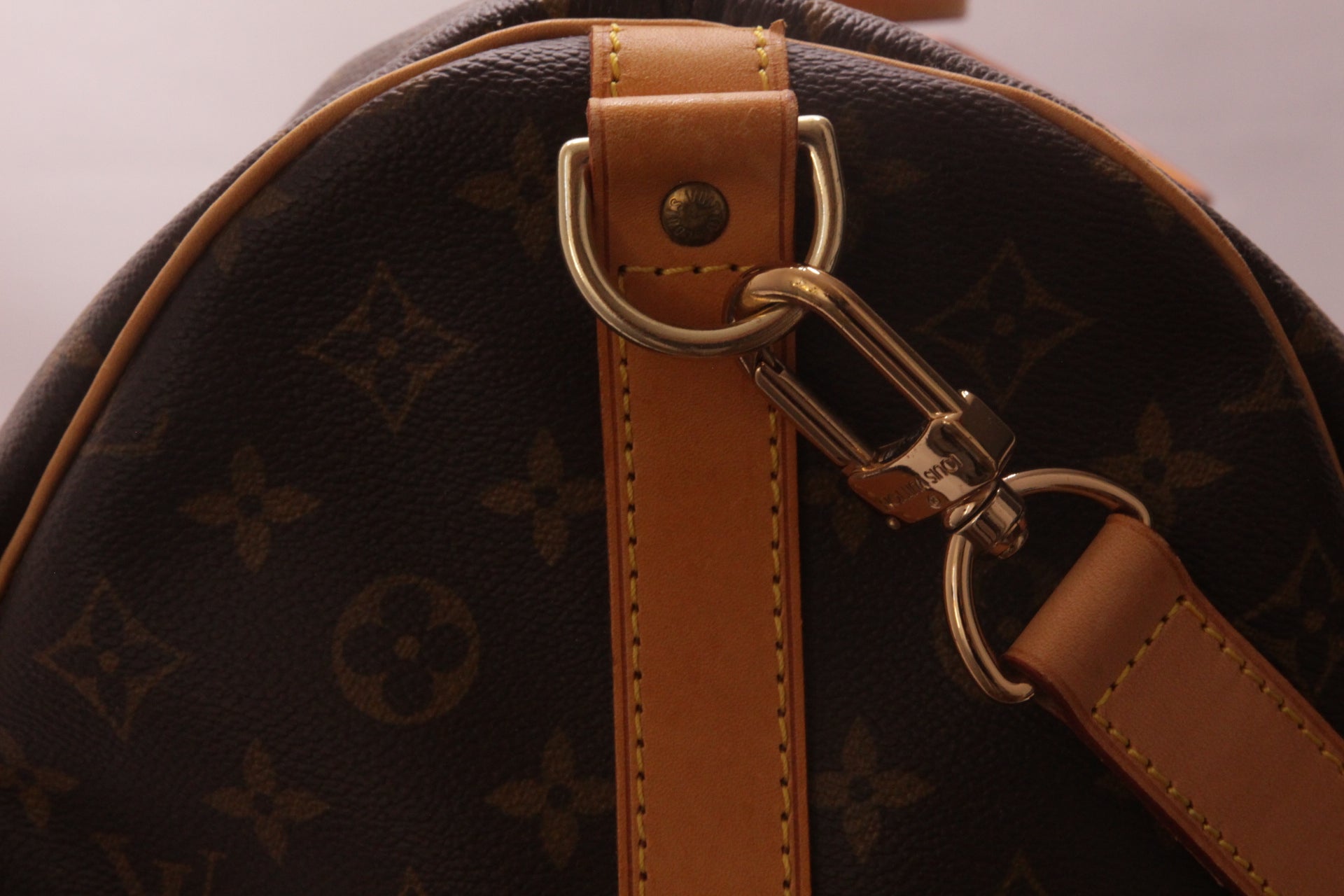 Louis Vuitton Keepall 60 Monogram Bandouliere Weekender