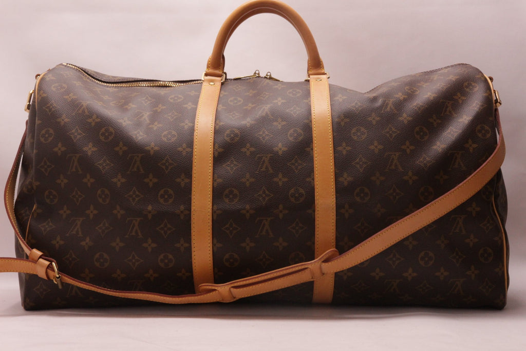 Louis Vuitton Keepall 60 Monogram Bandouliere Weekender