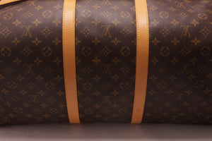 Louis Vuitton Keepall 60 Monogram Bandouliere Weekender