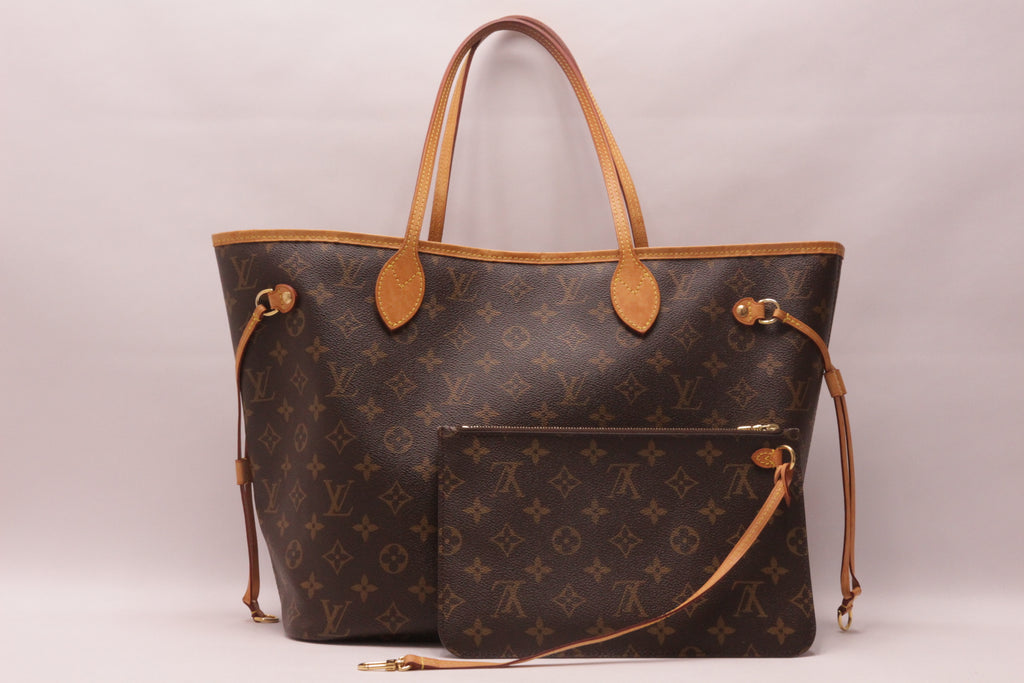 Louis Vuitton Neverfull MM Monogram Set
