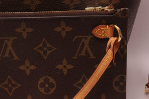 Louis Vuitton Neverfull MM Monogram Set