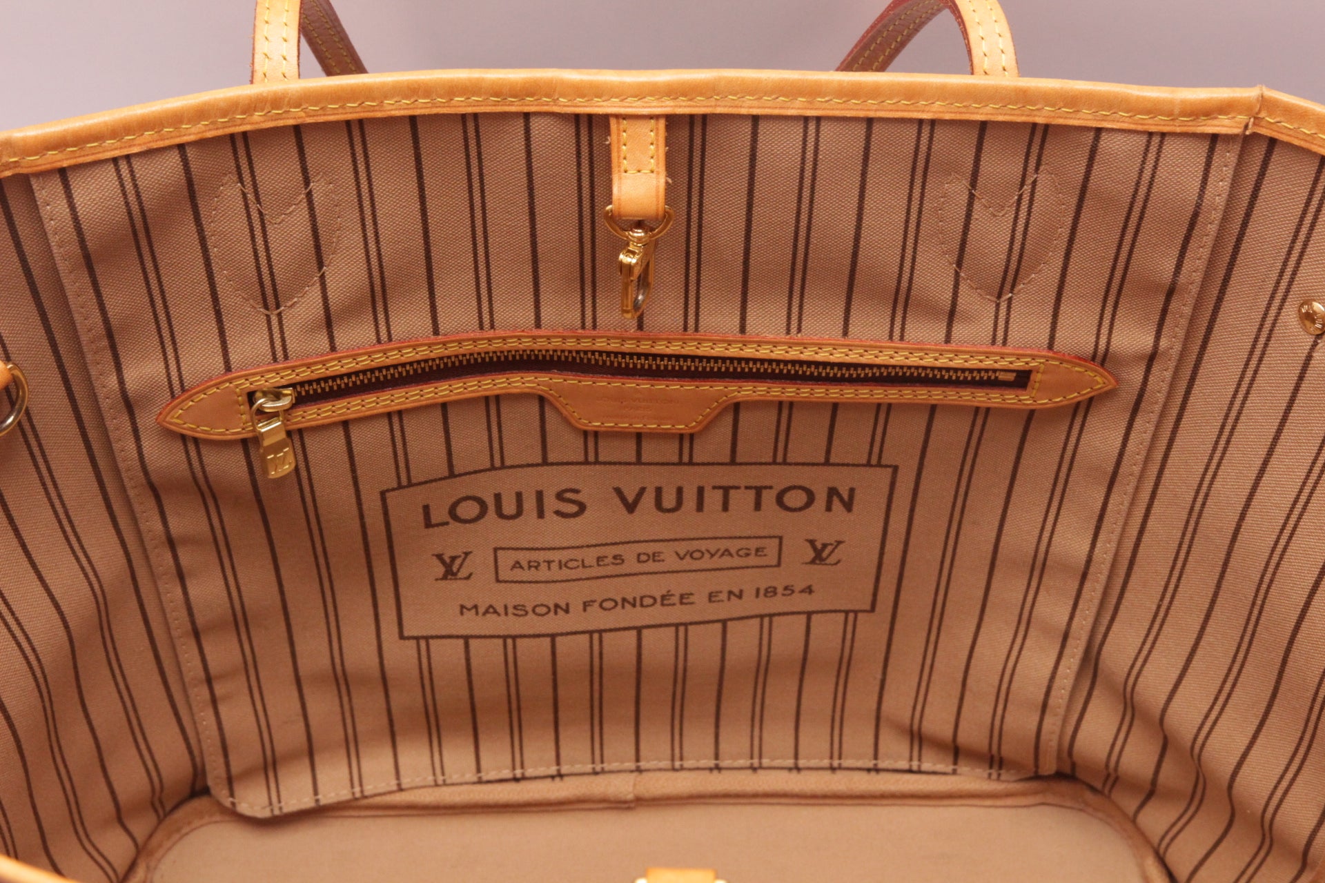 Louis Vuitton Neverfull MM Monogram Set