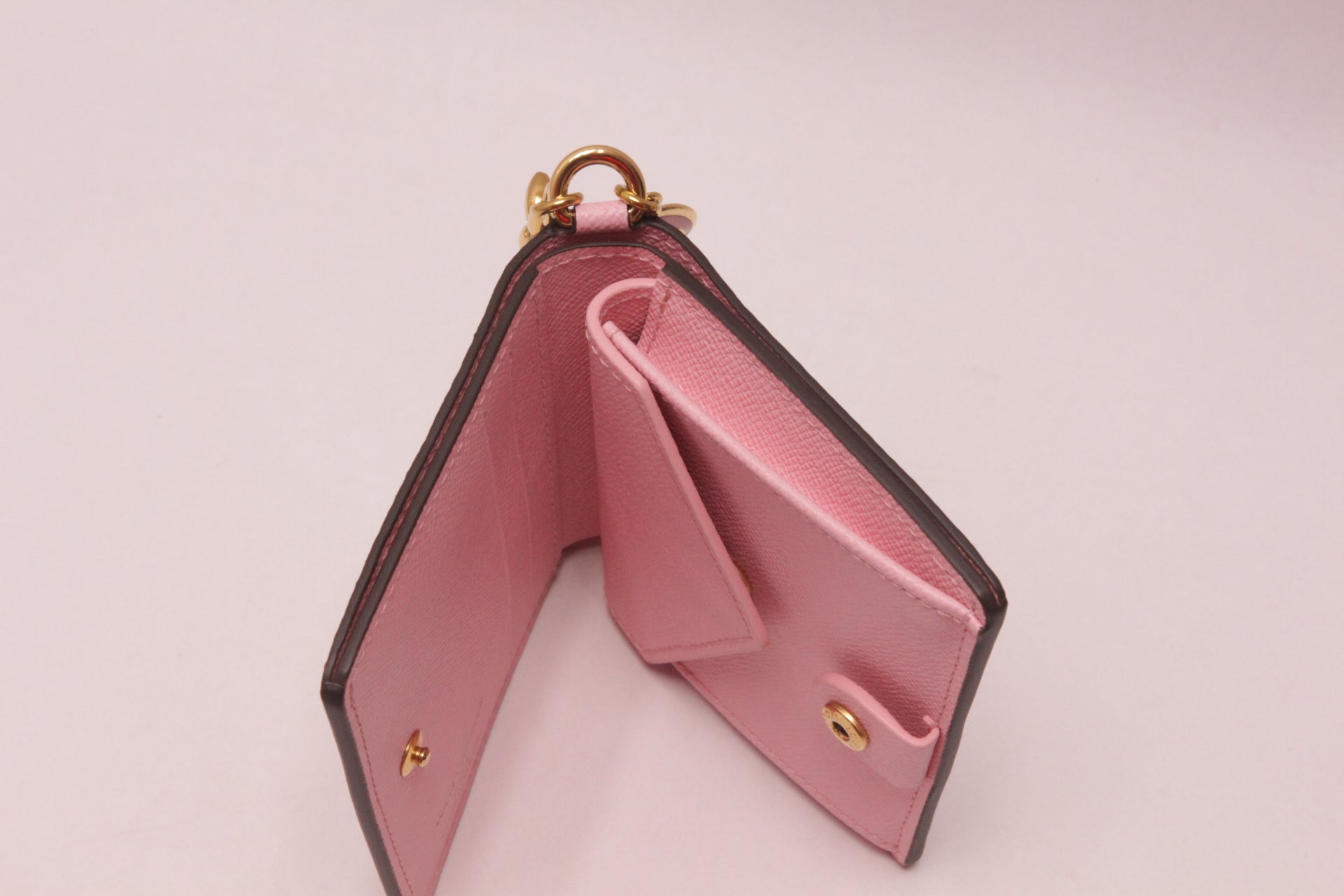Louis Vuitton Monogram LV Flower Charms Pocket Geldbörse Rarität