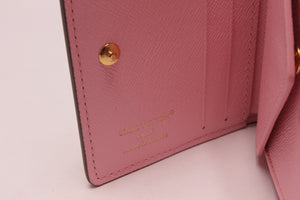 Louis Vuitton Monogram LV Flower Charms Pocket Geldbörse Rarität