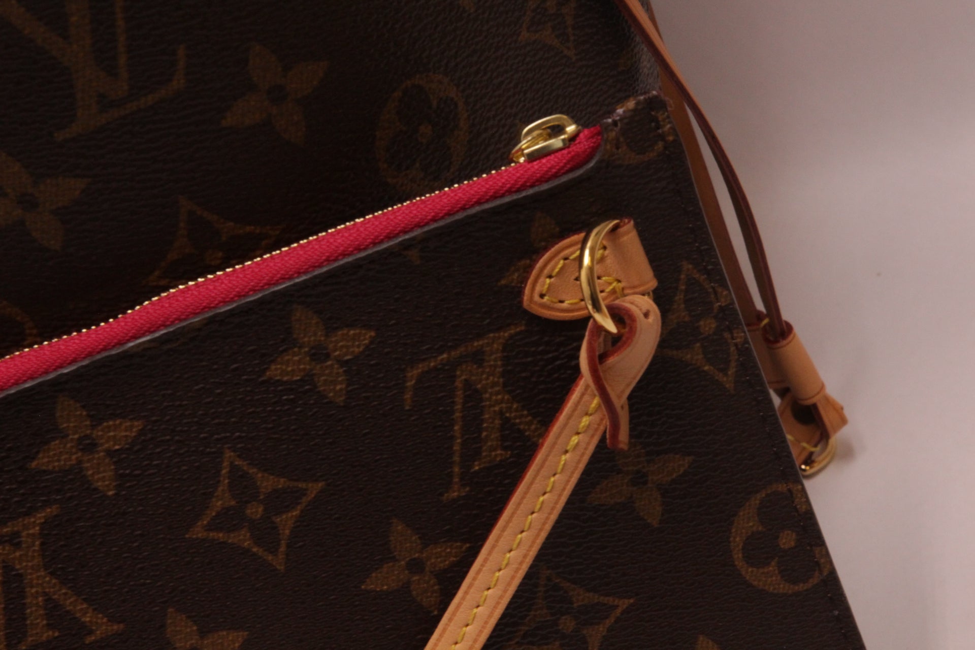Louis Vuitton Neverfull MM Monogram Pivione Pink Set