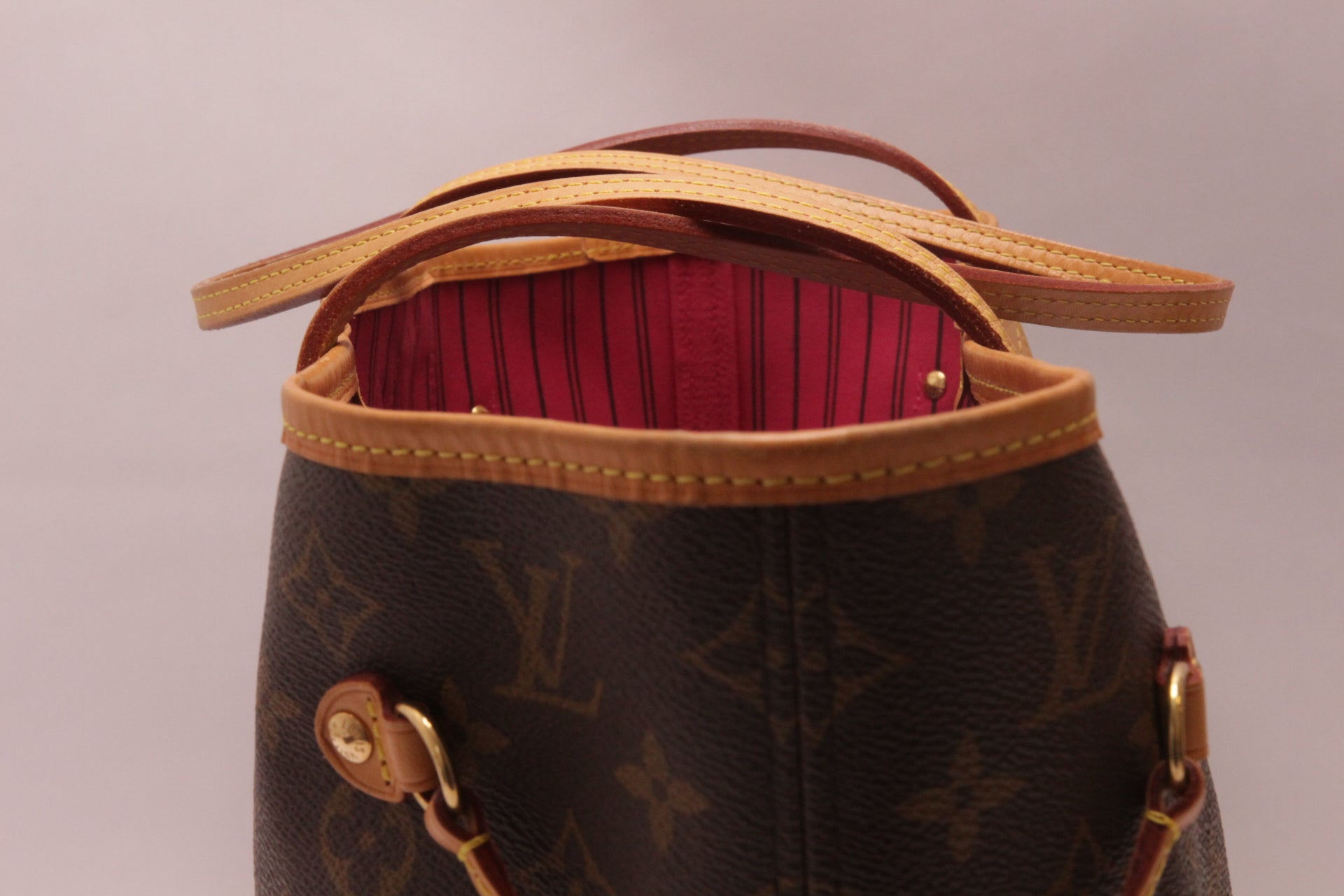 Louis Vuitton Neverfull MM Monogram Pivione Pink Set