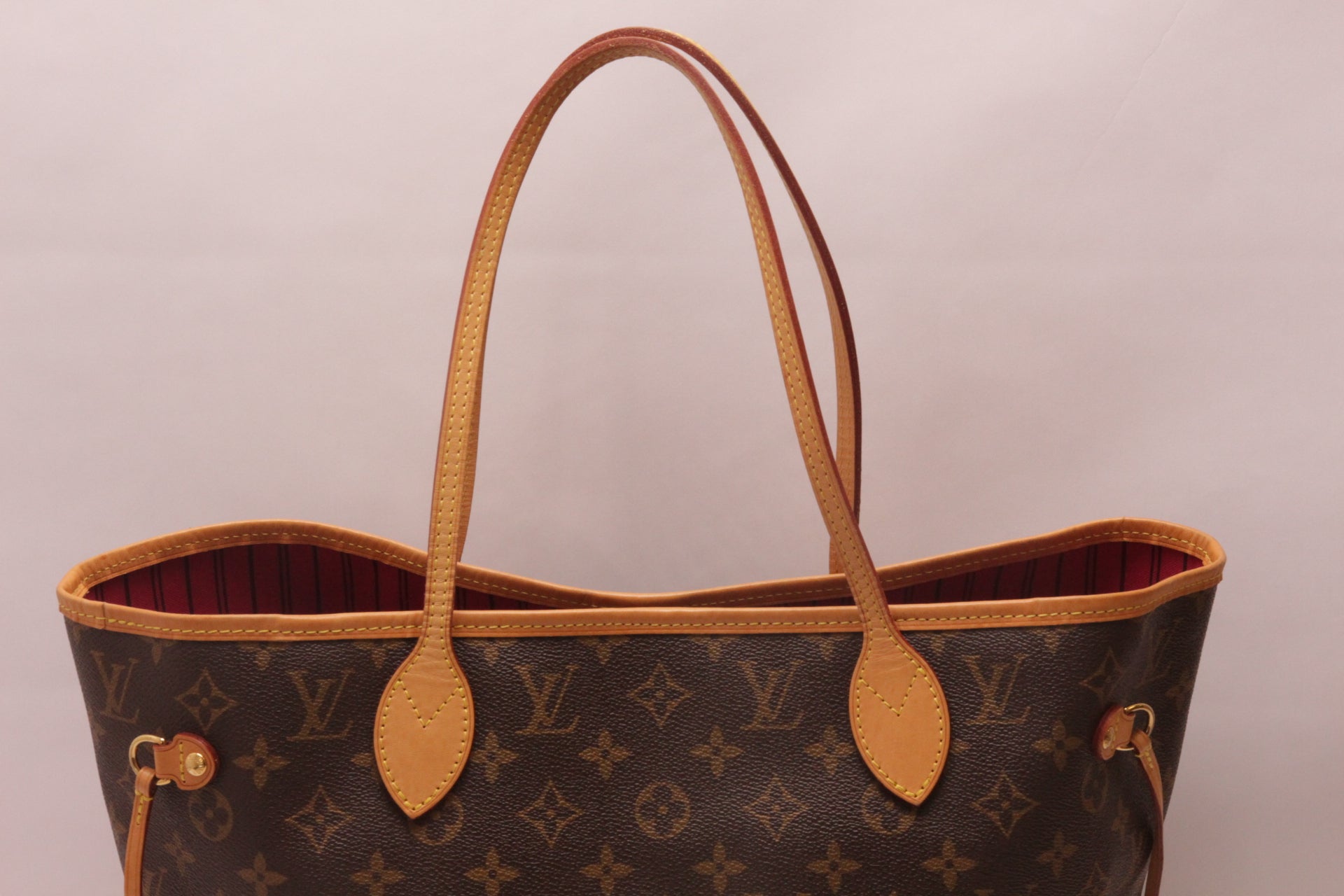 Louis Vuitton Neverfull MM Monogram Pivione Pink Set