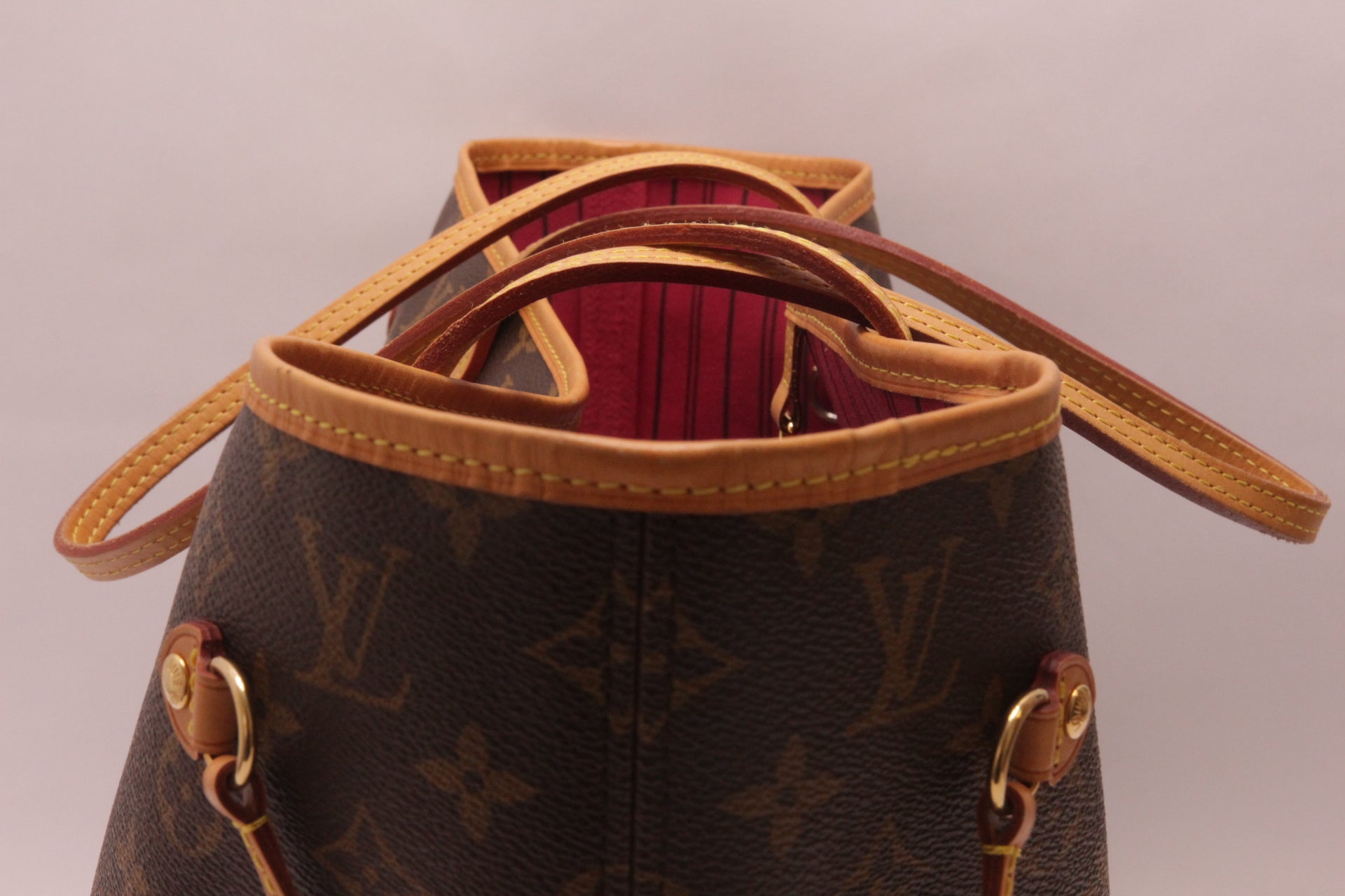 Louis Vuitton Neverfull MM Monogram Pivione Pink Set