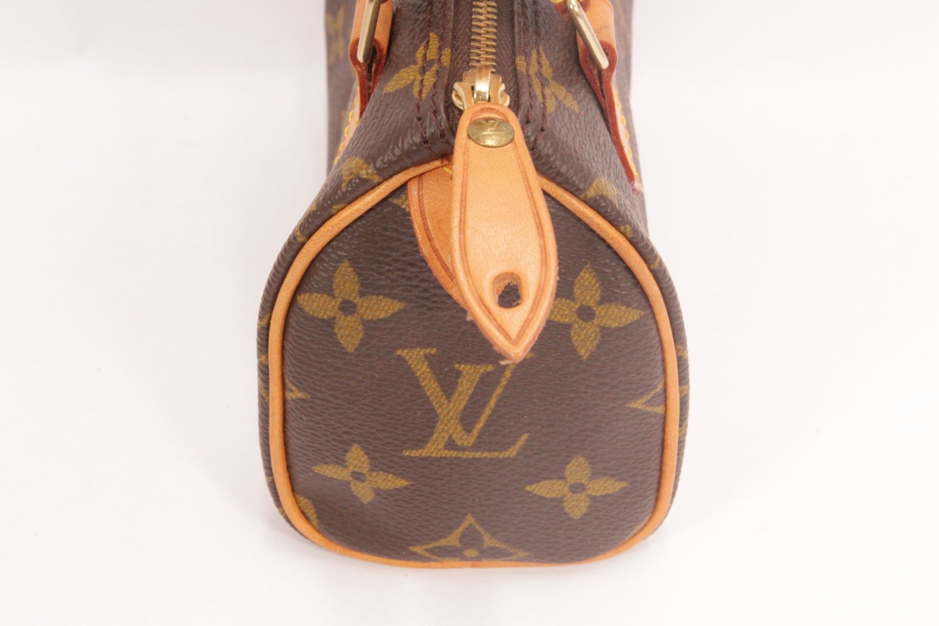 Louis Vuitton Speedy Mini HL Handbag Monogram Canvas Brown 2410351