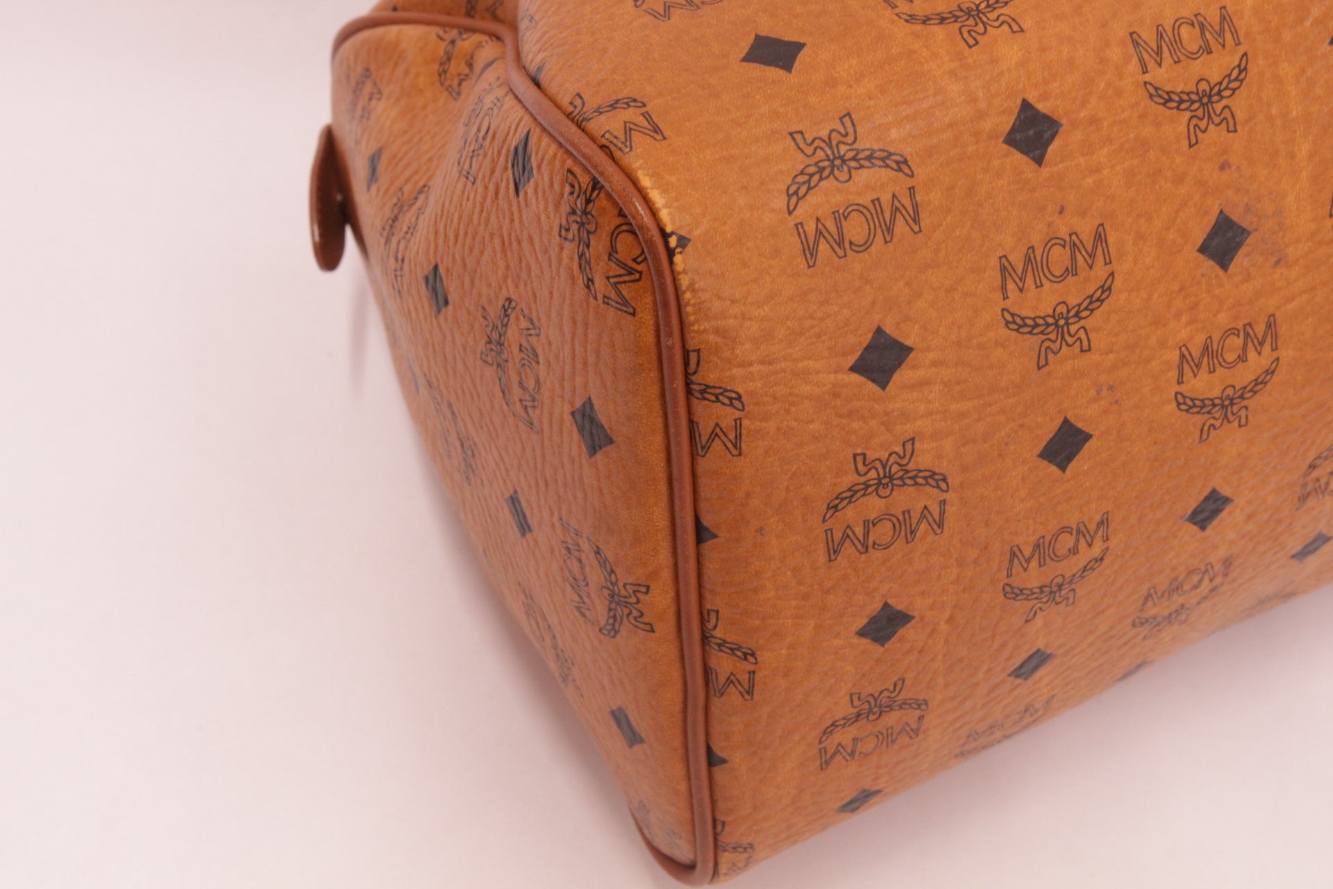 MCM Visetos Boston Handtasche