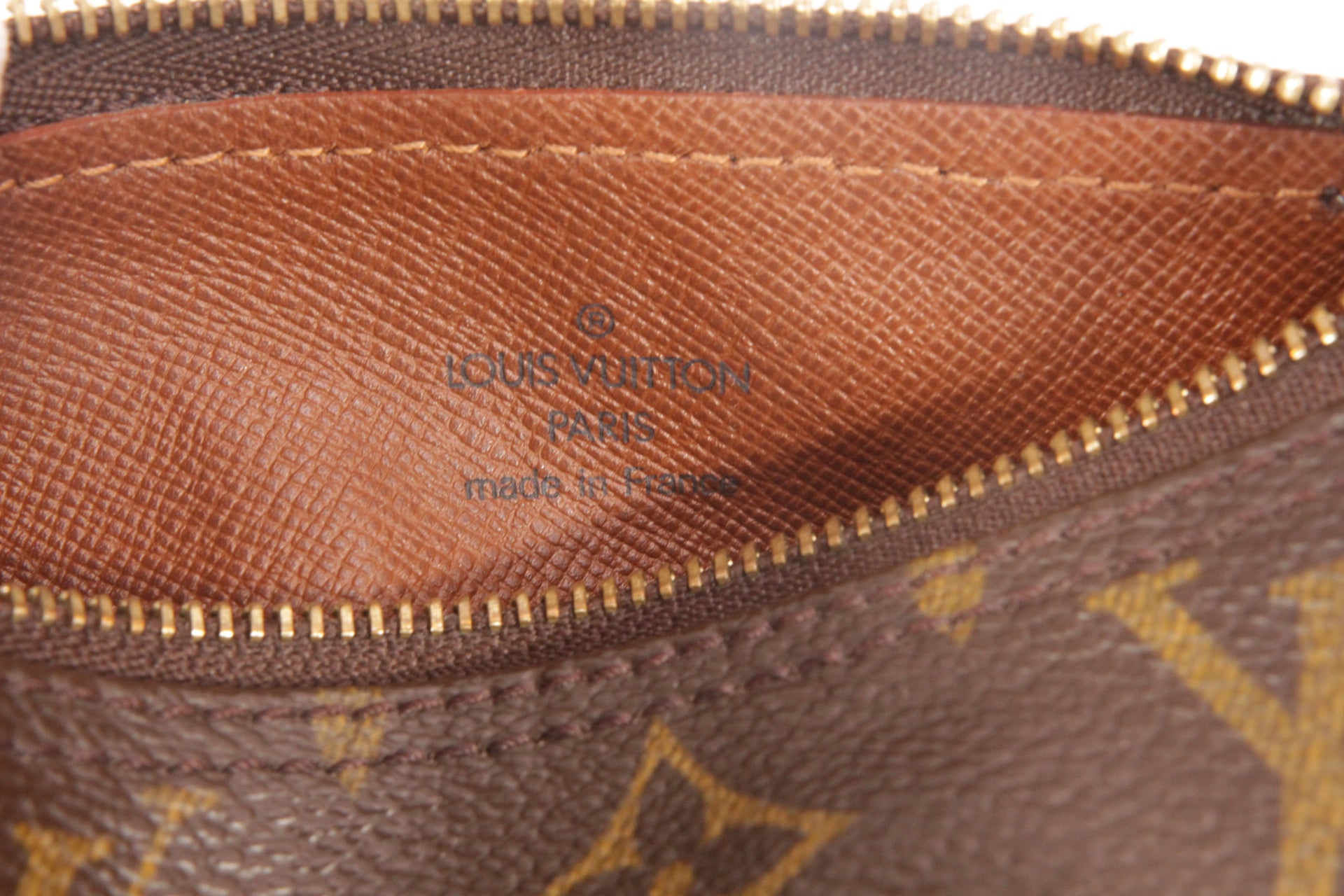 Louis Vuitton Monogram Mini Papillon Pochette Bag Brown