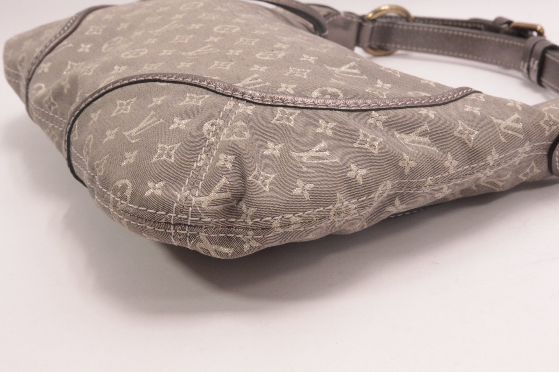 Louis Vuitton Mini Lin Manon PM Grau