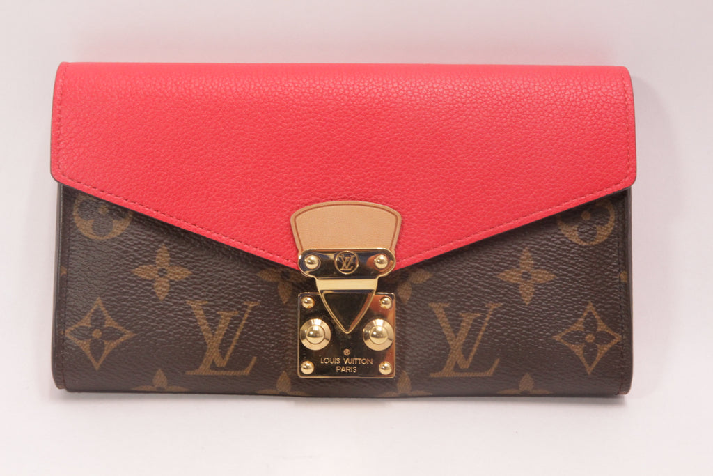 Louis Vuitton Pallas Monogram Geldbörse