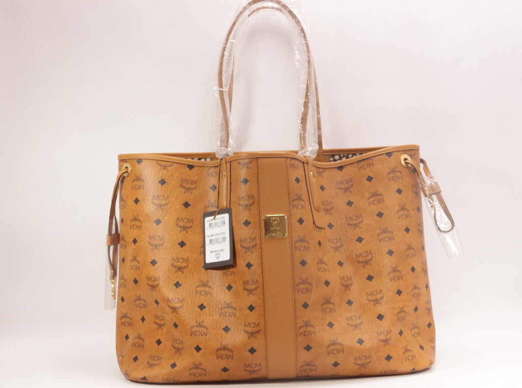 MCM Visetos Liz Shopper Large